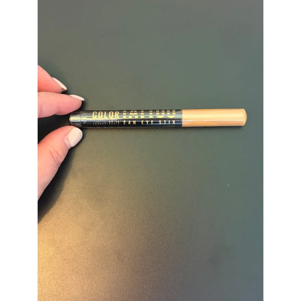 Maybelline Color Tattoo 24H Eye Stix Cream Eyeshadow Liner Gold‎ Tan New Sealed